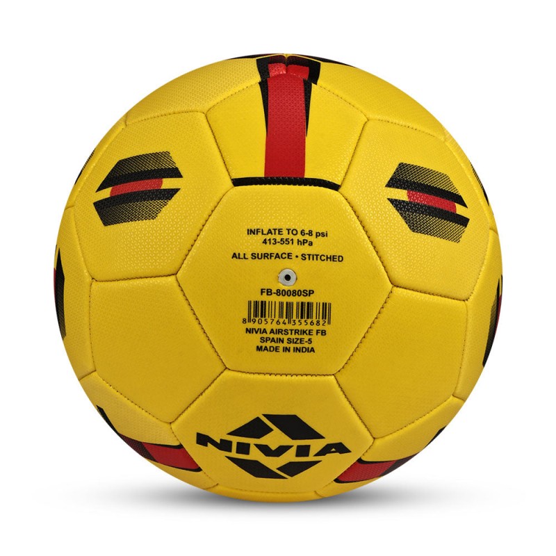 Nivia Air Strike Football NO. 5 - Spain - Multi Color Nivia Air Strike Football NO. 5 - Spain - Multi Color