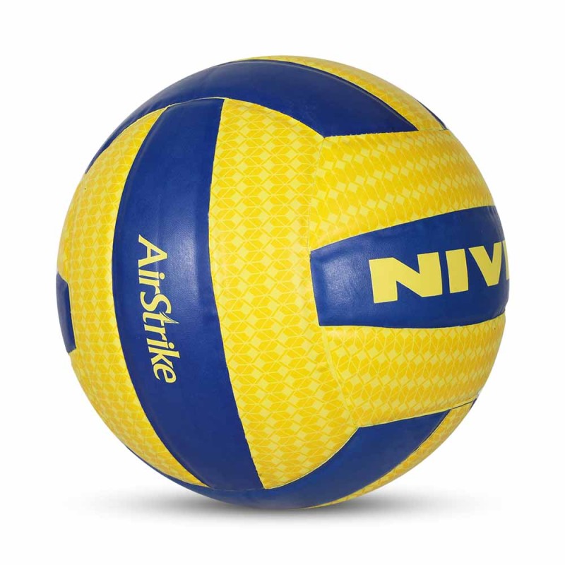 Nivia Airstrike PU Match All Surface Volleyball - Multicolor Nivia Airstrike PU Match All Surface Volleyball - Multicolor