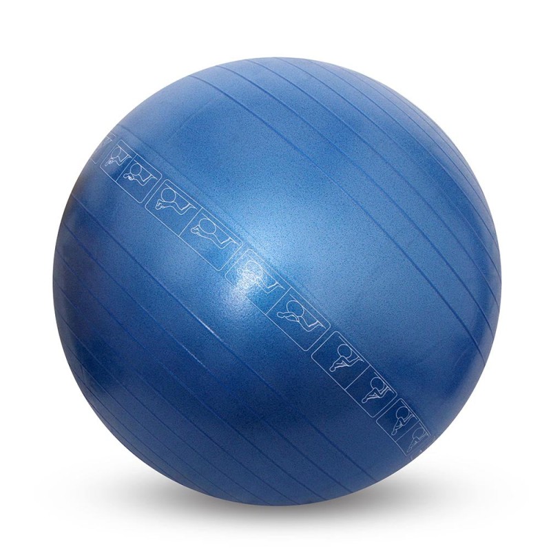 Nivia Anti Burst Exercise Ball - Blue