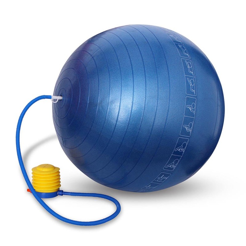 Nivia Anti Burst Exercise Ball - Blue