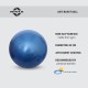 Nivia Anti Burst Exercise Ball - Blue