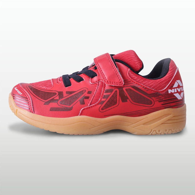 Nivia Appeal 3.0 Kids Badminton Shoe - Red Black Nivia Appeal 3.0 Kids Badminton Shoe - Red Black