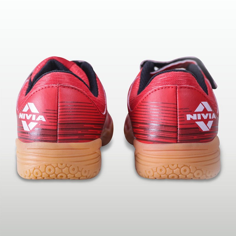 Nivia Appeal 3.0 Kids Badminton Shoe - Red Black Nivia Appeal 3.0 Kids Badminton Shoe - Red Black