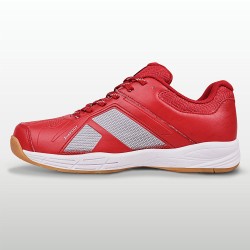 Nivia Appeal 4.0 Badminton Shoe - Red/Light Grey