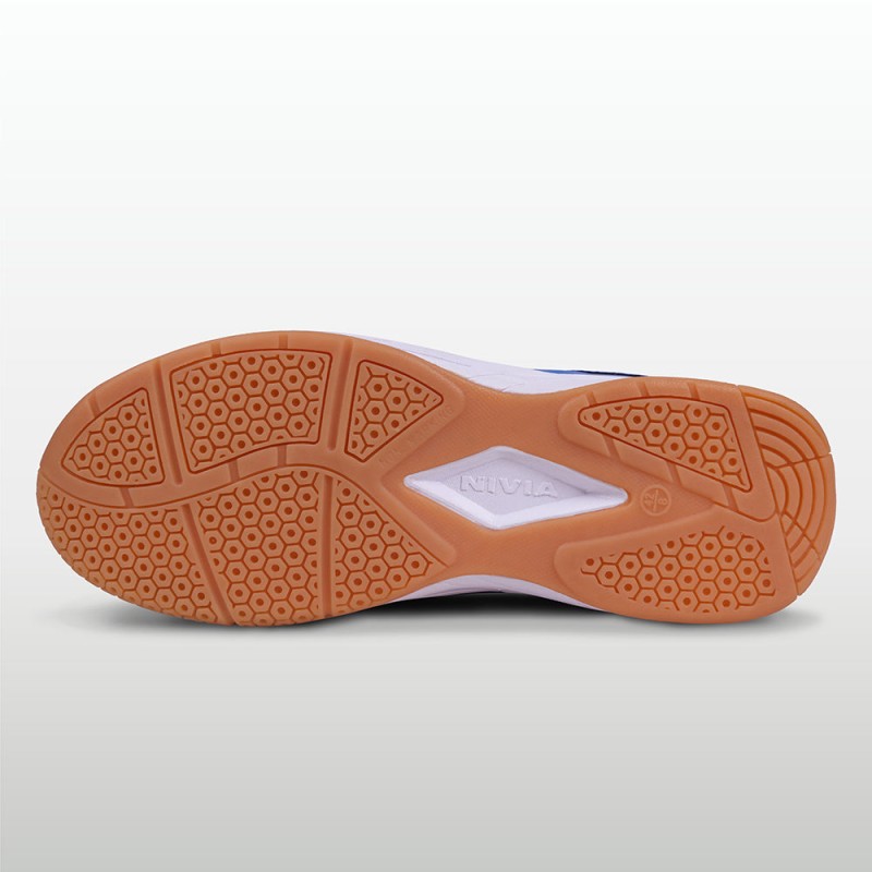Nivia Appeal 4.0 Badminton Shoe - Red/Light Grey