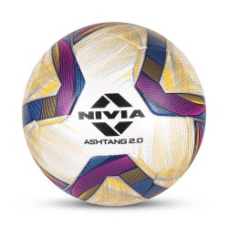 Nivia Ashtang 2.0 FIFA Pro 8-Panel Match Football - Multicolor