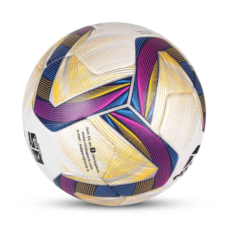 Nivia Ashtang 2.0 FIFA Pro 8-Panel Match Football - Multicolor