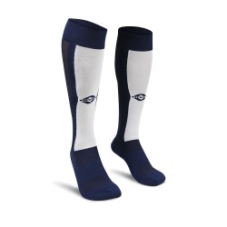Nivia Ashtang Grip Stocking - White/Blue