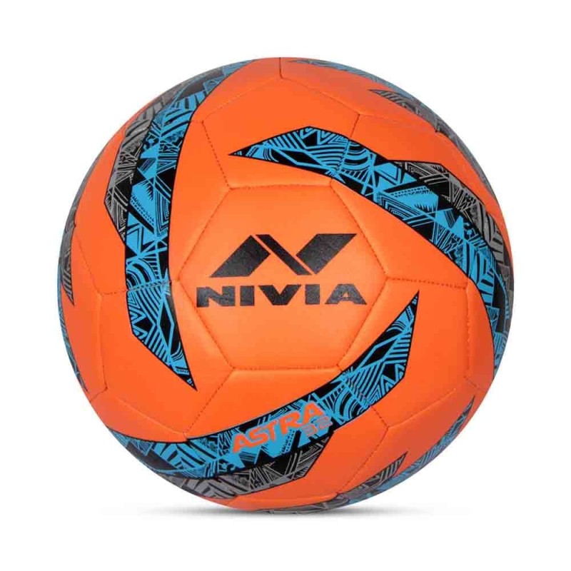Nivia Astra-32 TPU Power-Stitched Training Football - Orange