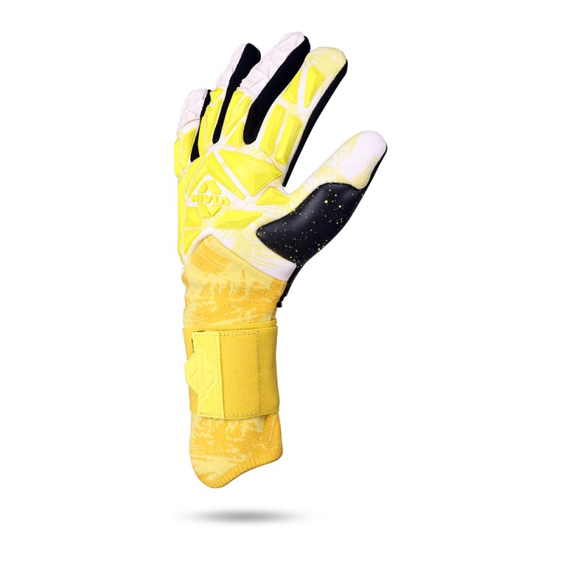 Nivia Aura Goalkeeper Gloves - Yellow