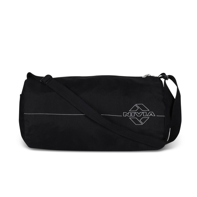 Nivia Basic Duffle Bag - Green-Black Nivia Basic Duffle Bag - Green-Black