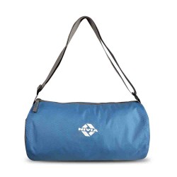Nivia Basic Duffle Bag - Sky Blue-Grey