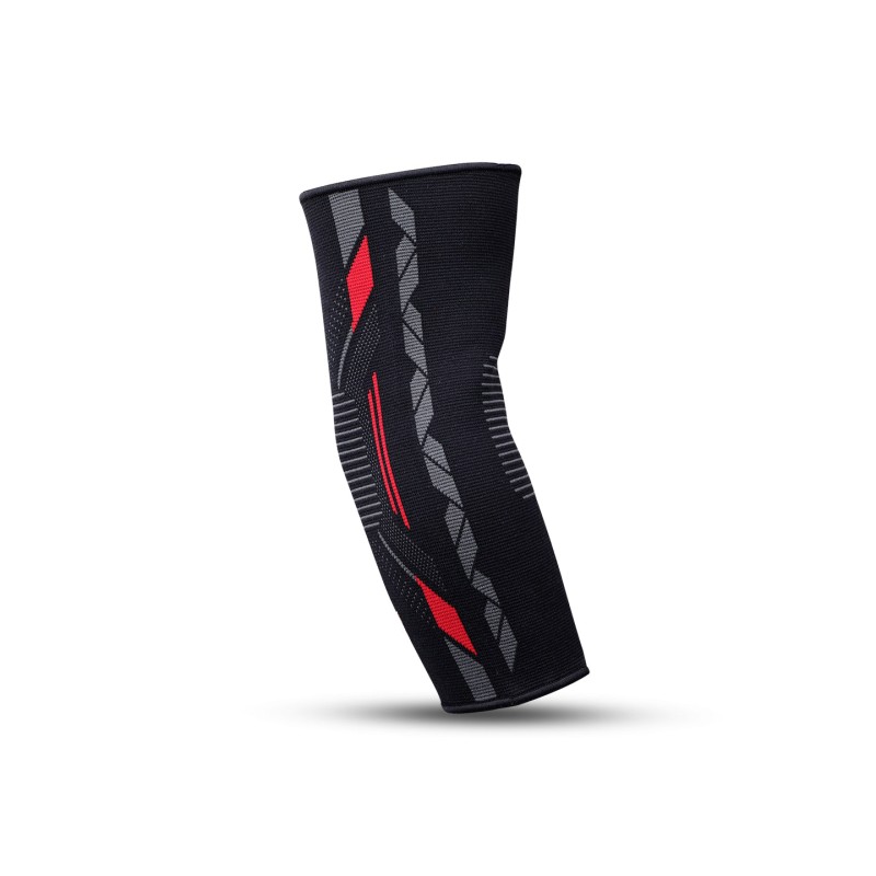 Nivia Punjab Kings - Nivia knitted Elbow Support - Black/Red