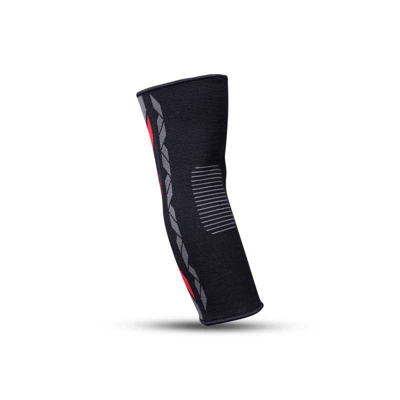 Nivia Punjab Kings - Nivia knitted Elbow Support - Black/Red