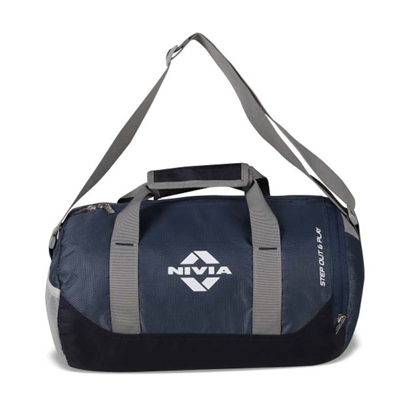 Nivia Beast Gym Bag-4 - Navy-Blue