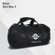 Nivia Beast Gym Bag-4 - Navy-Blue