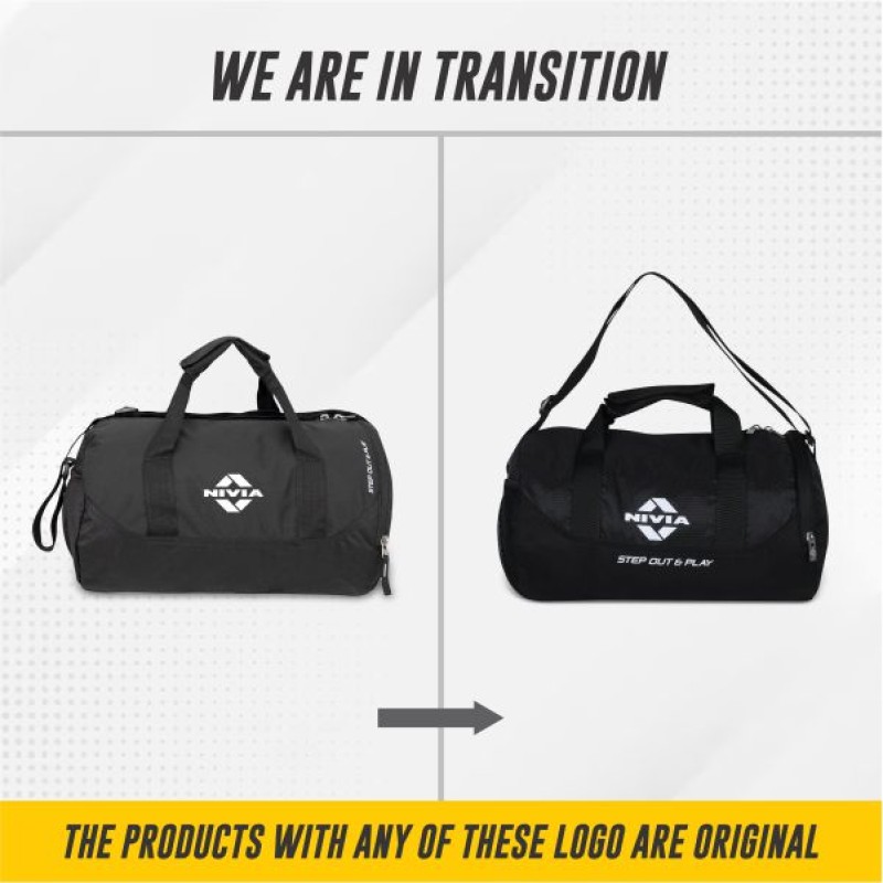 Nivia Beast Gym Bag-4 - Navy-Blue