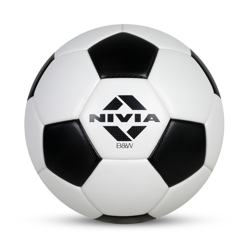 Nivia Black & White - Black