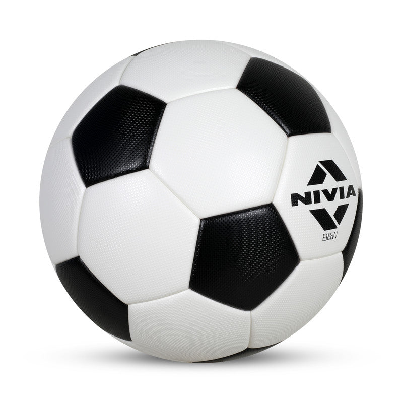 Nivia Black & White - Black