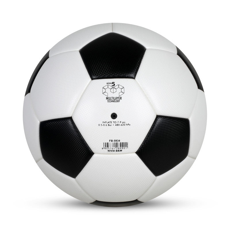 Nivia Black & White - Black