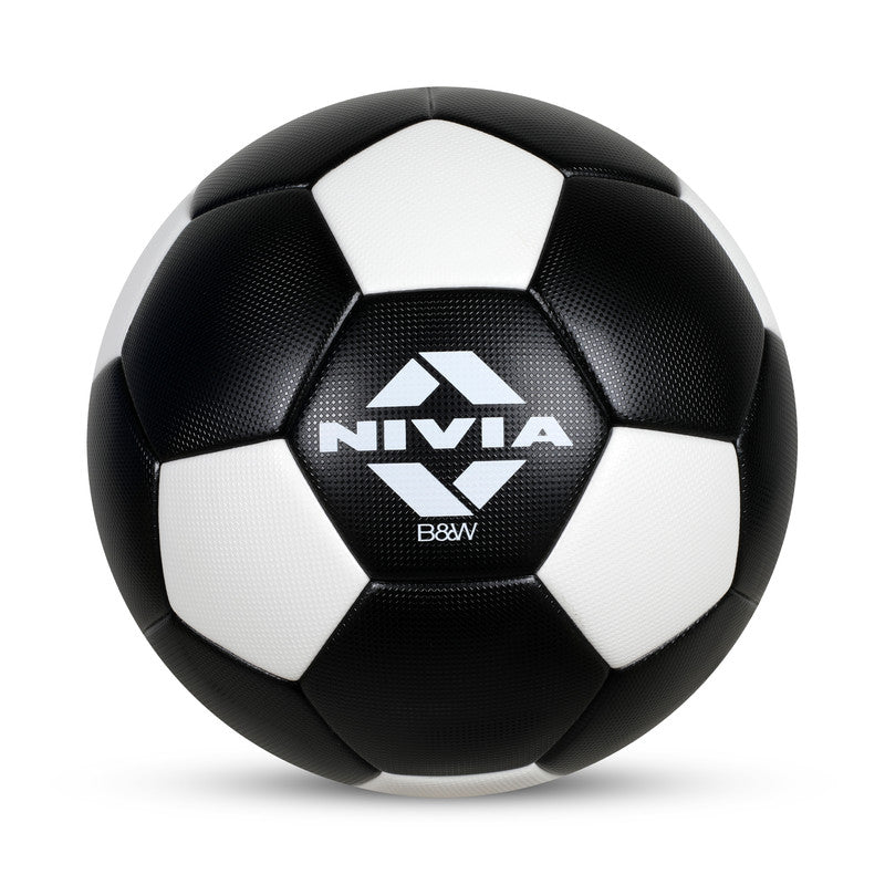 Nivia Black & White - Black