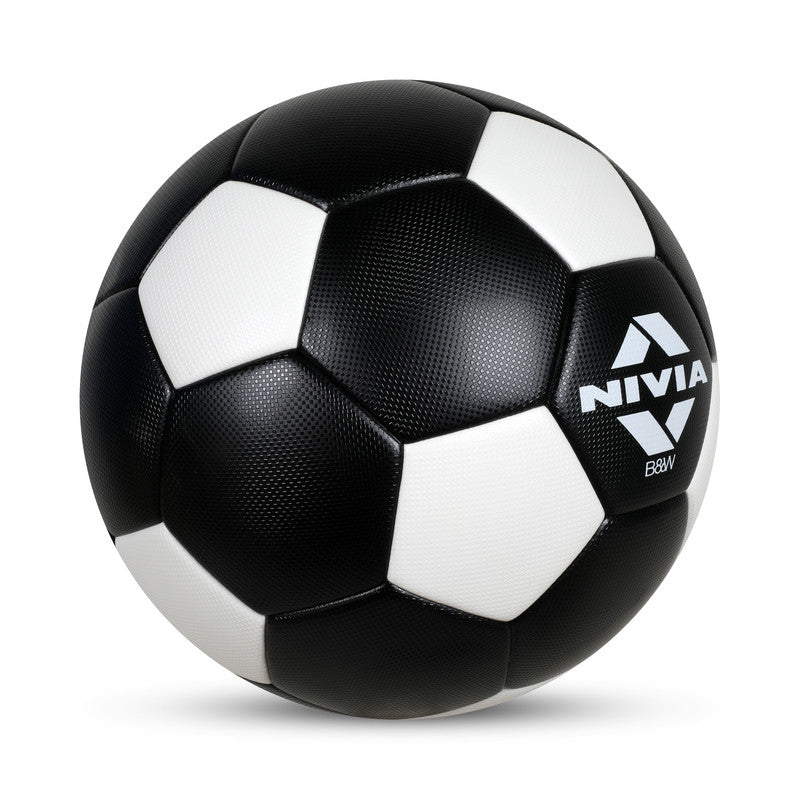 Nivia Black & White - Black