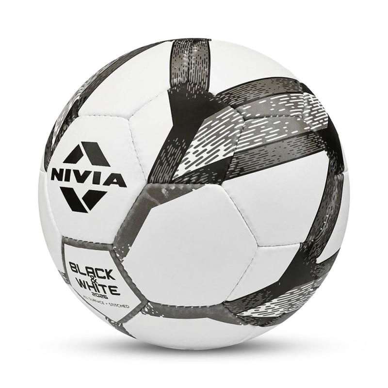 Nivia Classic B&W Training Football - Black-White Nivia Classic B&W Training Football - Black-White