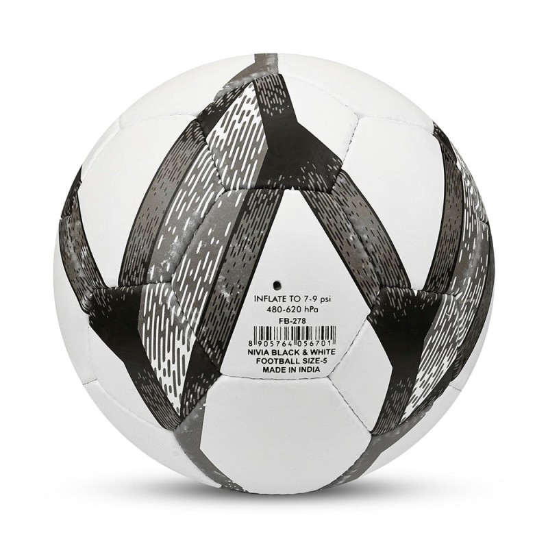 Nivia Classic B&W Training Football - Black-White Nivia Classic B&W Training Football - Black-White