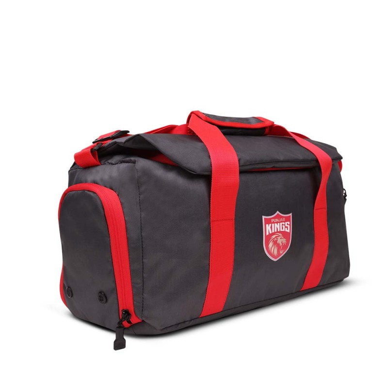 Nivia PUNJAB KINGS x NIVIA BLEND BAG - Black Nivia PUNJAB KINGS x NIVIA BLEND BAG - Black