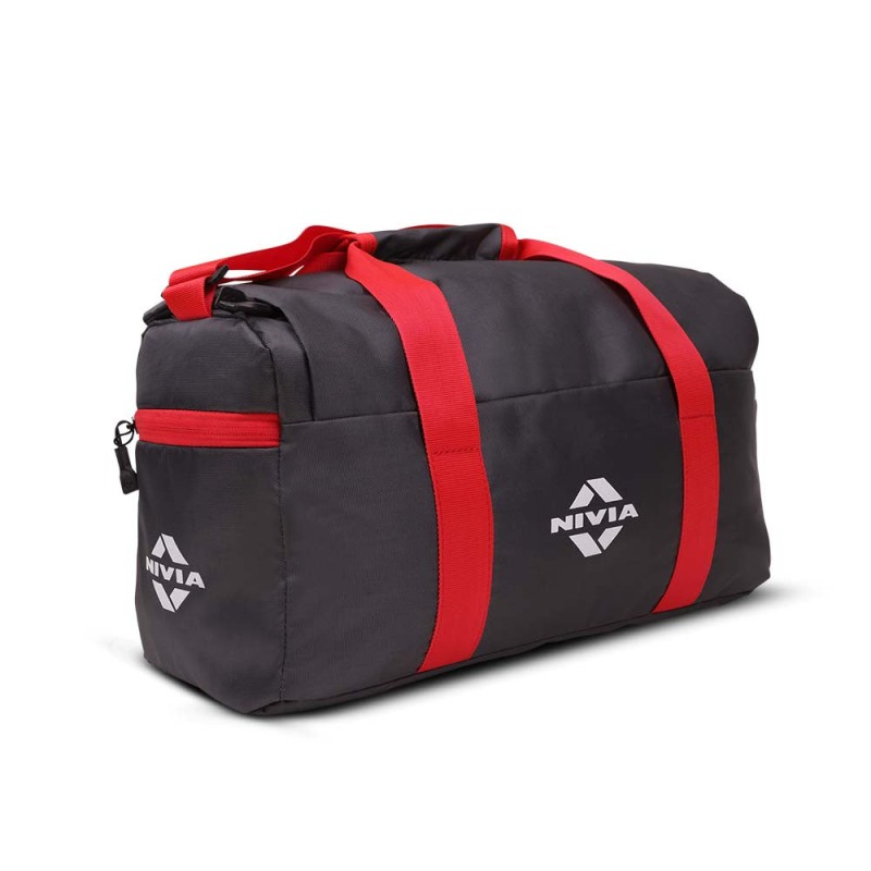 Nivia PUNJAB KINGS x NIVIA BLEND BAG - Black Nivia PUNJAB KINGS x NIVIA BLEND BAG - Black