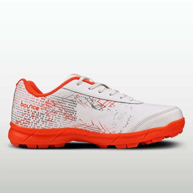 Nivia Bounce Cricket Shoe - White / Daphne Blue Nivia Bounce Cricket Shoe - White / Daphne Blue