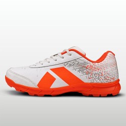 Nivia Bounce Cricket Shoe - White Orange