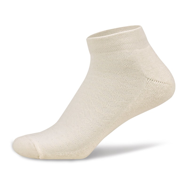 Nivia Breathe-Up Cotton Ankle Socks - Off White