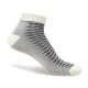Nivia Breathe-Up High Ankle Socks - White / Grey