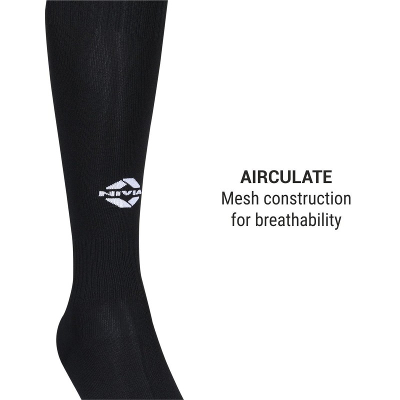 Nivia Classic Football Stockings - Black Nivia Classic Football Stockings - Black