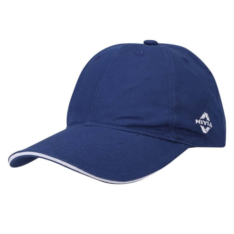 Nivia Classic Piping Cap - Royal Blue