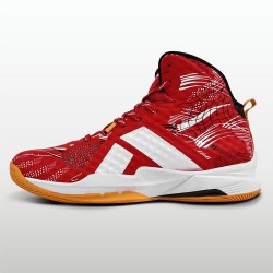 Nivia Clawmark Basketball Shoe - Red/Yellow