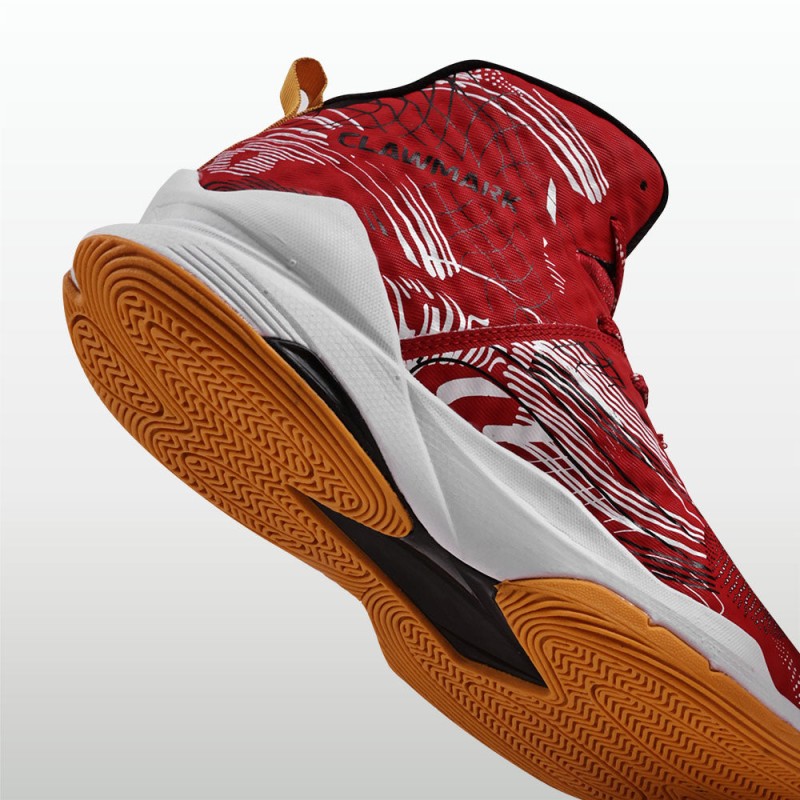 Nivia Clawmark Basketball Shoe - Red/Yellow Nivia Clawmark Basketball Shoe - Red/Yellow
