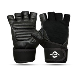 Nivia Cobra With Strap - Black