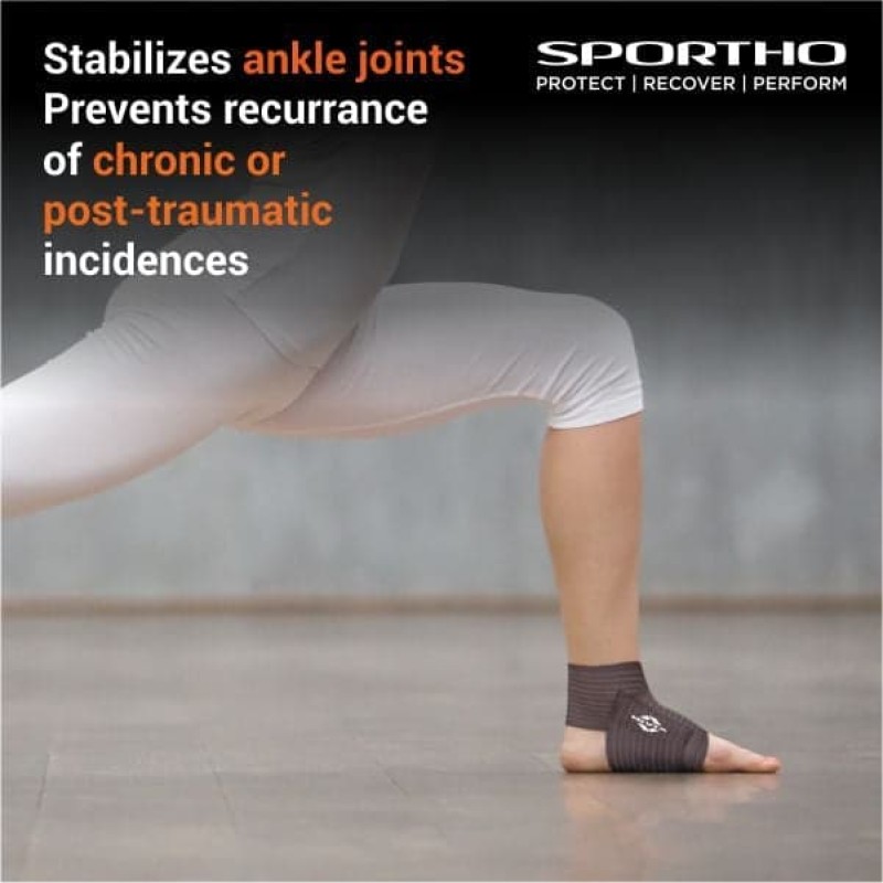 Nivia Compression Ankle Wraps with Velcro, Ankle Sleeves, Braces or Wraps , For Compression & Circulation Available in S | M | L | XL & Sky BlueColor , Used for Rehabilitation & Recovery - Dark Grey Nivia Compression Ankle Wraps with Velcro, Ankle Sleeves, Braces or Wraps , For Compression & Circulation Available in S | M | L | XL & Sky BlueColor , Used for Rehabilitation & Recovery - Dark Grey