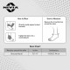Nivia Compression Ankle Wraps with Velcro, Ankle Sleeves, Braces or Wraps , For Compression & Circulation Available in S | M | L | XL & Sky BlueColor , Used for Rehabilitation & Recovery - Dark Grey Nivia Compression Ankle Wraps with Velcro, Ankle Sleeves, Braces or Wraps , For Compression & Circulation Available in S | M | L | XL & Sky BlueColor , Used for Rehabilitation & Recovery - Dark Grey