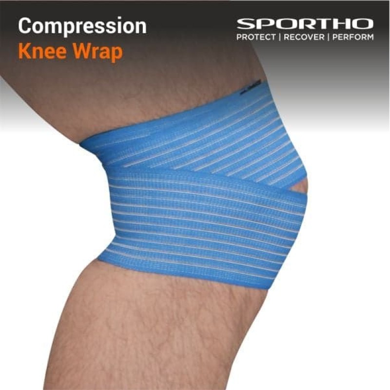 Nivia Compression Knee Straps with Velcro, Knee Braces & Sleeves, For Compression & Circulation Available in S | M | L | XL & Grey Color , Used for All kind of impact Sports - Sky Blue Nivia Compression Knee Straps with Velcro, Knee Braces & Sleeves, For Compression & Circulation Available in S | M | L | XL & Grey Color , Used for All kind of impact Sports - Sky Blue