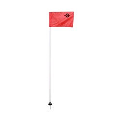 Nivia Corner Flag (Set Of 4 Flags) - Red