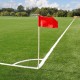 Nivia Corner Flag (Set Of 4 Flags) - Red