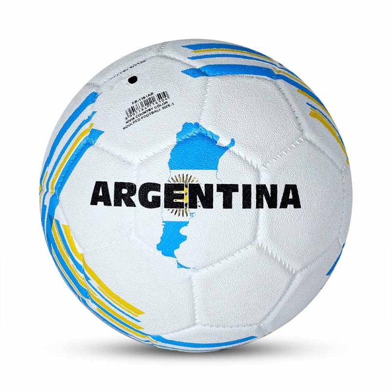 Nivia Country Colour Moulded Training Football - Italia