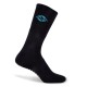 Nivia Court Bamboo Silicone Grip Socks - Black-Blue