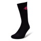 Nivia Court Bamboo Silicone Grip Socks - Black-Blue