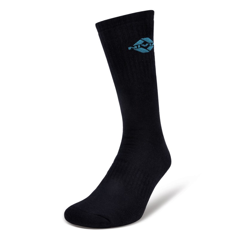 Nivia Court Bamboo Socks - Black/Blue Nivia Court Bamboo Socks - Black/Blue