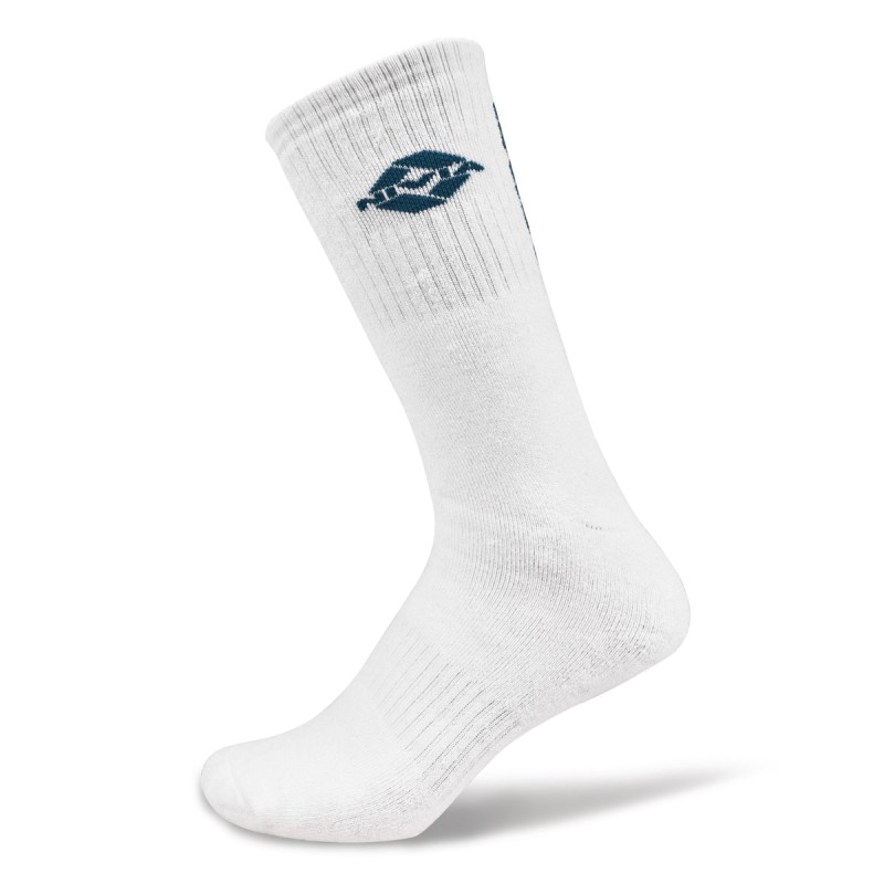 Nivia Court Bamboo Socks - White Nivia Court Bamboo Socks - White