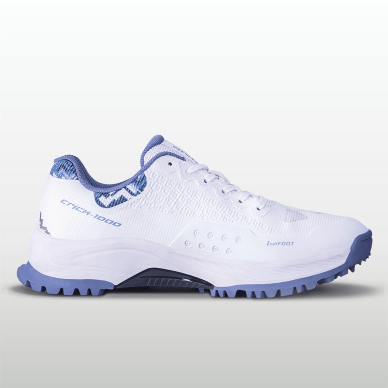 Nivia Crick 1000 2.0 Cricket Shoes - White/Flint Stone Nivia Crick 1000 2.0 Cricket Shoes - White/Flint Stone